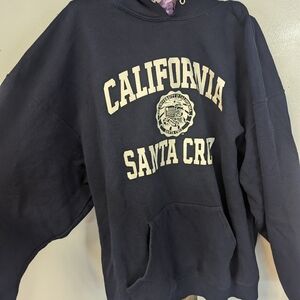 UC SANTA CRUZ NAVY WOMENS HOODIE